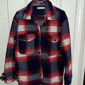 Zara Overshirt/Shirt Jacket